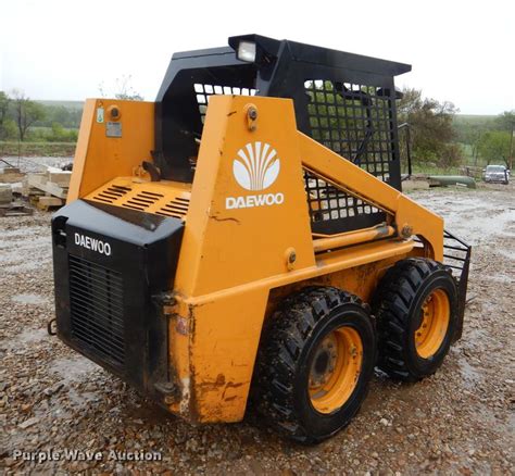 daewoo skid steer dsl 601|daewoo skid steer parts catalog.